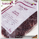 Fruit frozen IQF (Individual Quickly Frozen) Boiron France 1kg MYRTILLE BLUEBERRY (PRE-ORDER available 1-3 work days)